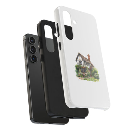Charming Cottage Tough Phone Case - Rustic Home Design