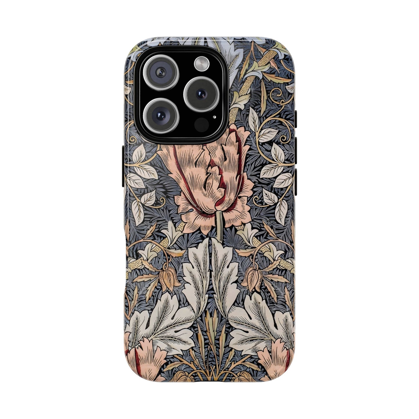 Floral Phone Case, Tough Cases for Stylish Protection, Flower Design, Gift for Her, Phone Accessories, Trendy Mobile Covers