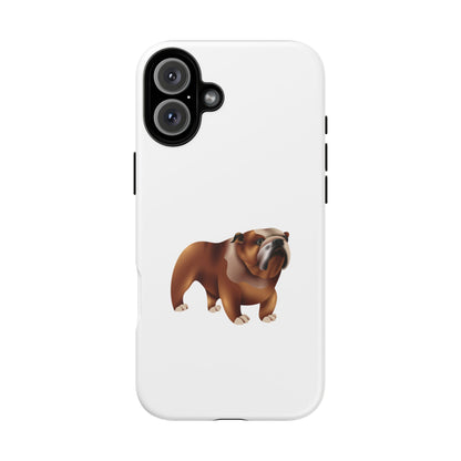 Bulldog Phone Case, Tough Cases for Dog Lovers, Custom Pet Accessories, Cute Bulldog Gifts, Animal Phone Covers