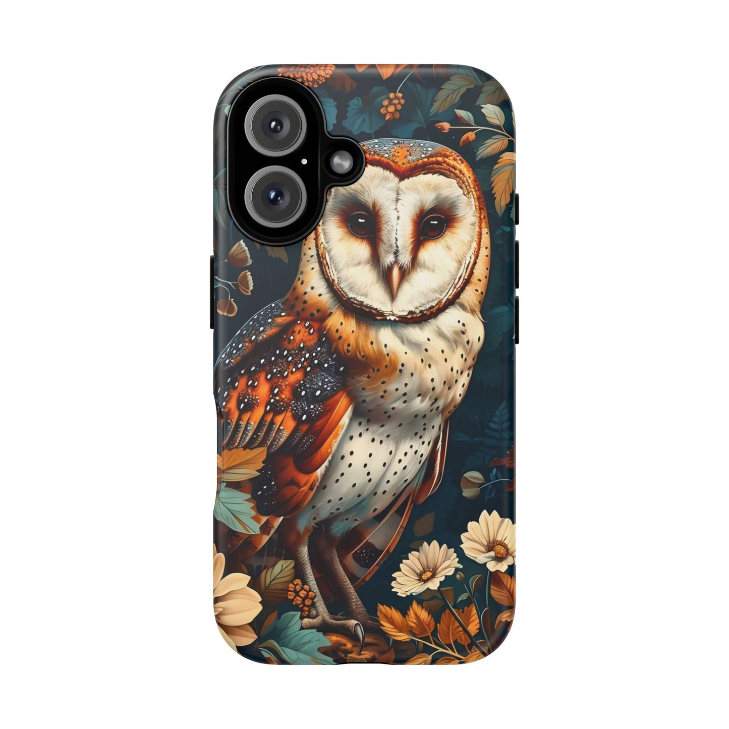 Barn Owl Phone Case | Tough Cases, Nature Lover Gift, Wildlife Accessory, Eco-Friendly Phone Protection, Unique Gift Idea