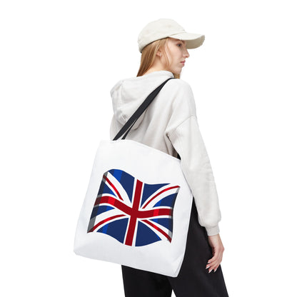 Union Jack Tote Bag, Stylish Reusable Shopping Bag, British Flag Carryall, Eco-Friendly Beach Tote, Gift for Travelers