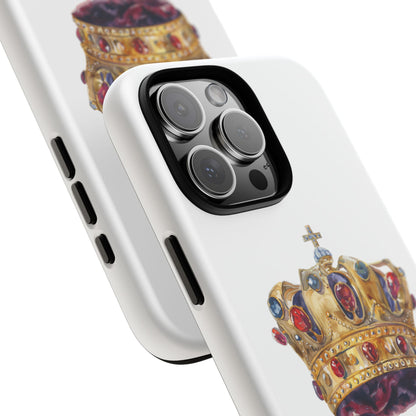 Royal Crown Phone Case | Tough Phone Cases, Stylish Accessories, Gift for Her, Birthday Present, Royalty Vibe