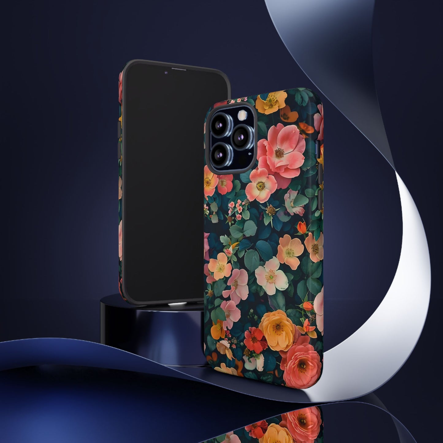 Floral Phone Case | Tough Cases | Stylish Protection, Flower Design, Gift for Her, Trendy Accessory, Cute Phone Covers, Spring Vibe