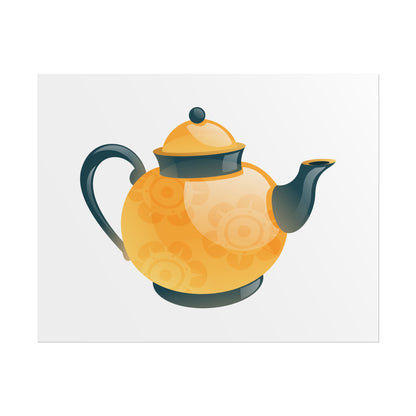 Vintage Tea Pot Rolled Posters