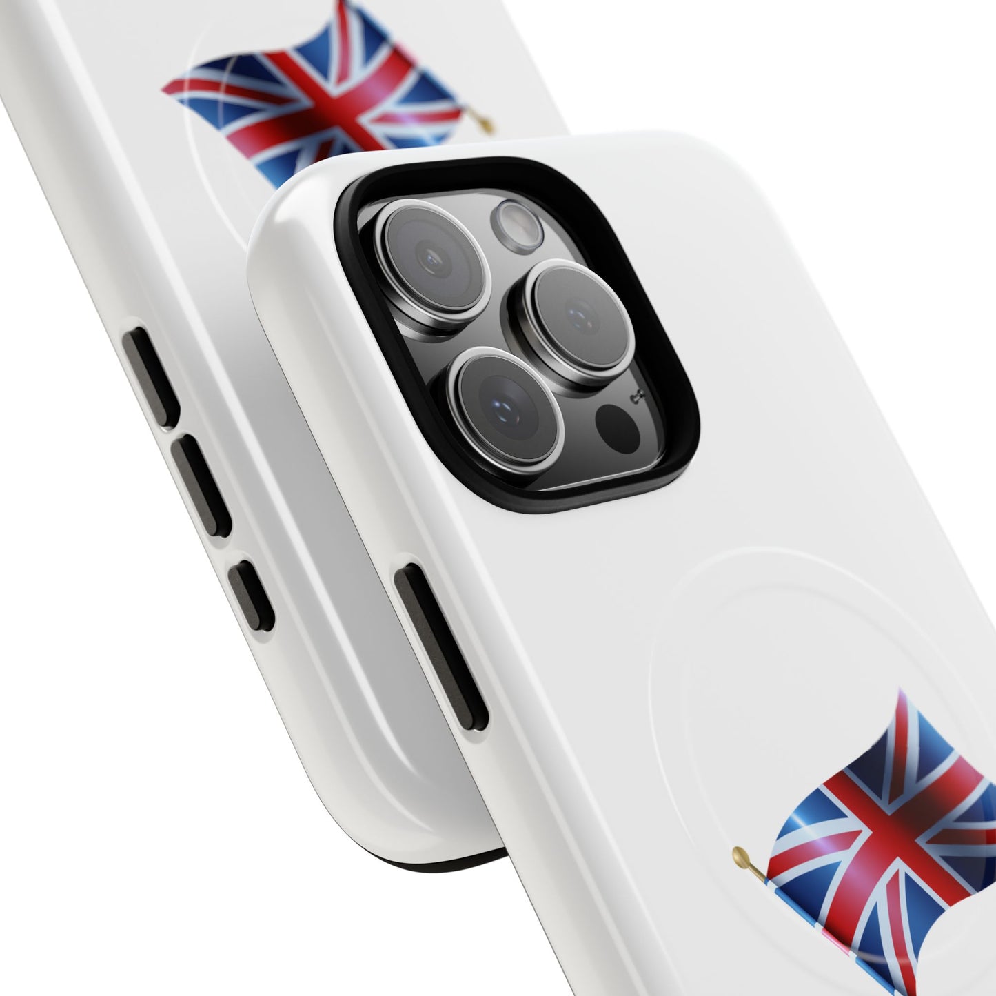 Union Jack Tough Magnetic Phone Case, Stylish Phone Cover, Unique Gift, Durable Phone Protector, British Flag Case, Travel Accessory
