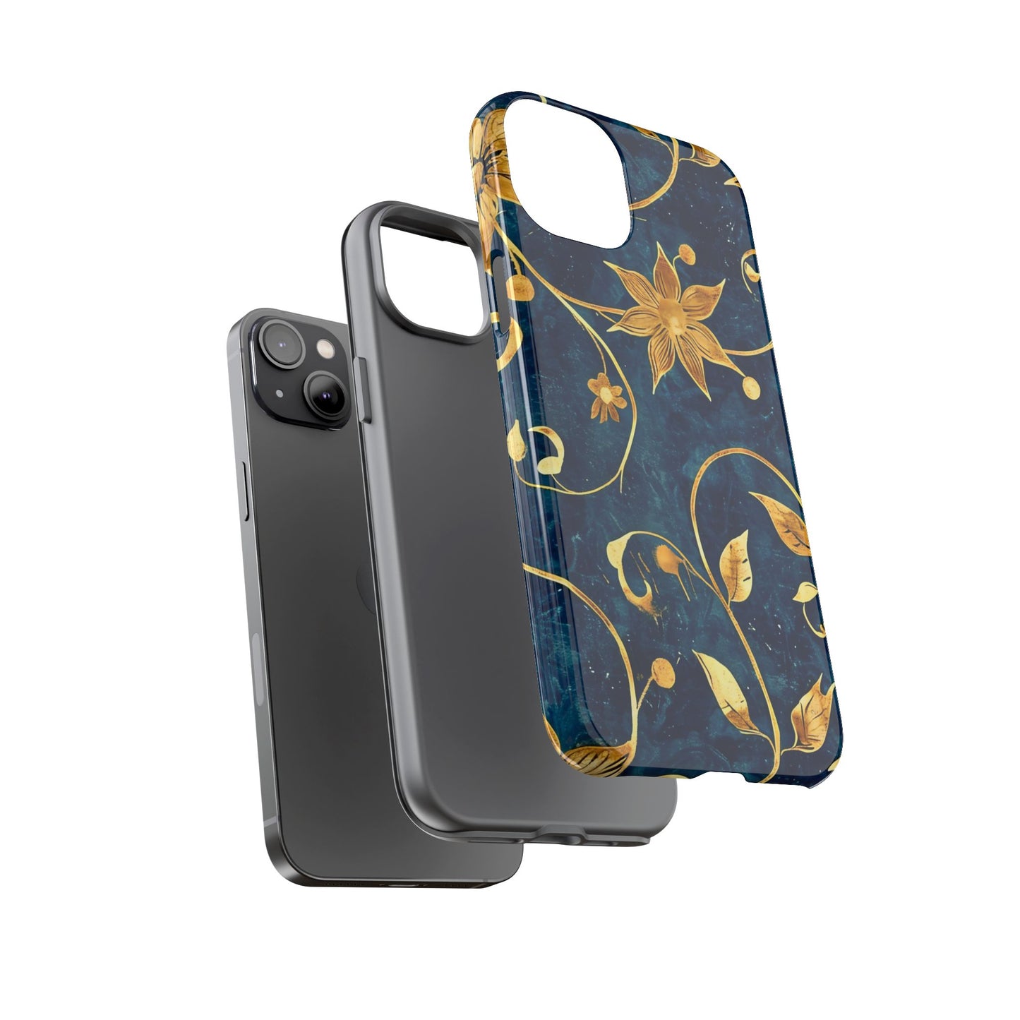 Elegant Floral Phone Case, Tough Cases for iPhone, Unique Style for Her, Gift for Birthdays, Anniversary Present, Nature Lovers