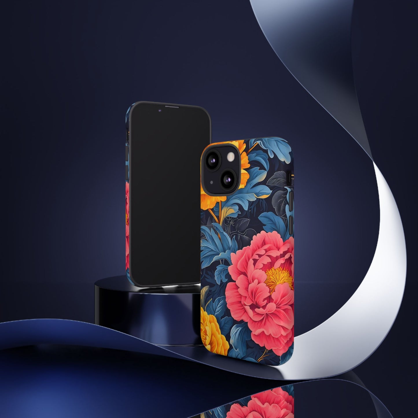 Floral Phone Case, Tough Cases, Stylish Mobile Cover, Gifts for Her, Phone Accessories, Unique Flower Design