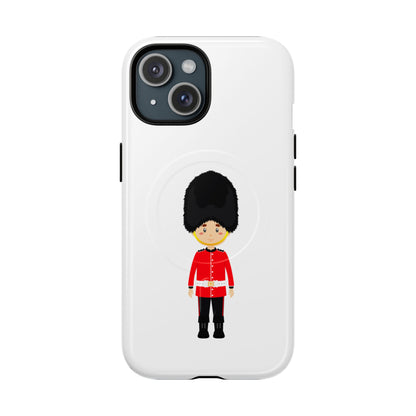 Tough Magnetic Phone Cases with Royal Guard Design - Fun Gift for Kids, Phone Protection, Unique Accessories, Birthday Present, Holiday Gift