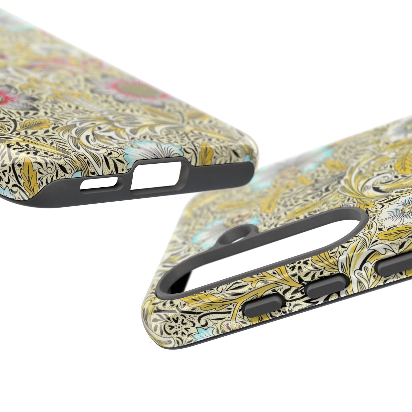 Floral Phone Case - Tough Cases, Floral Design, Stylish, Protective, Unique Gift for Her, Phone Accessories