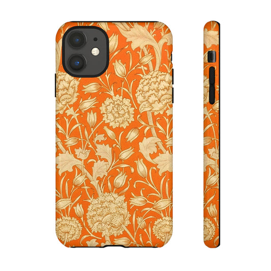 Floral Phone Case, Vibrant Tough Cases for Garden Lovers, Stylish Protection, Gift for Birthdays, Spring Decor, Unique Design