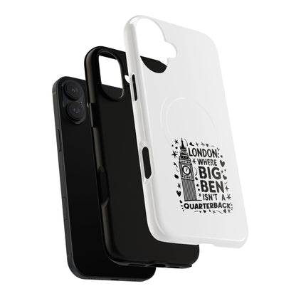 Magnetic Phone Case - London Big Ben Design, Protective Cover, Gift for Travelers, Trendy Accessory, Unique Phone Case