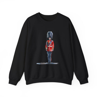 Unisex Heavy Blend™ Crewneck Sweatshirt Elegant - Soldier - Classic Military Elegance and Honorable