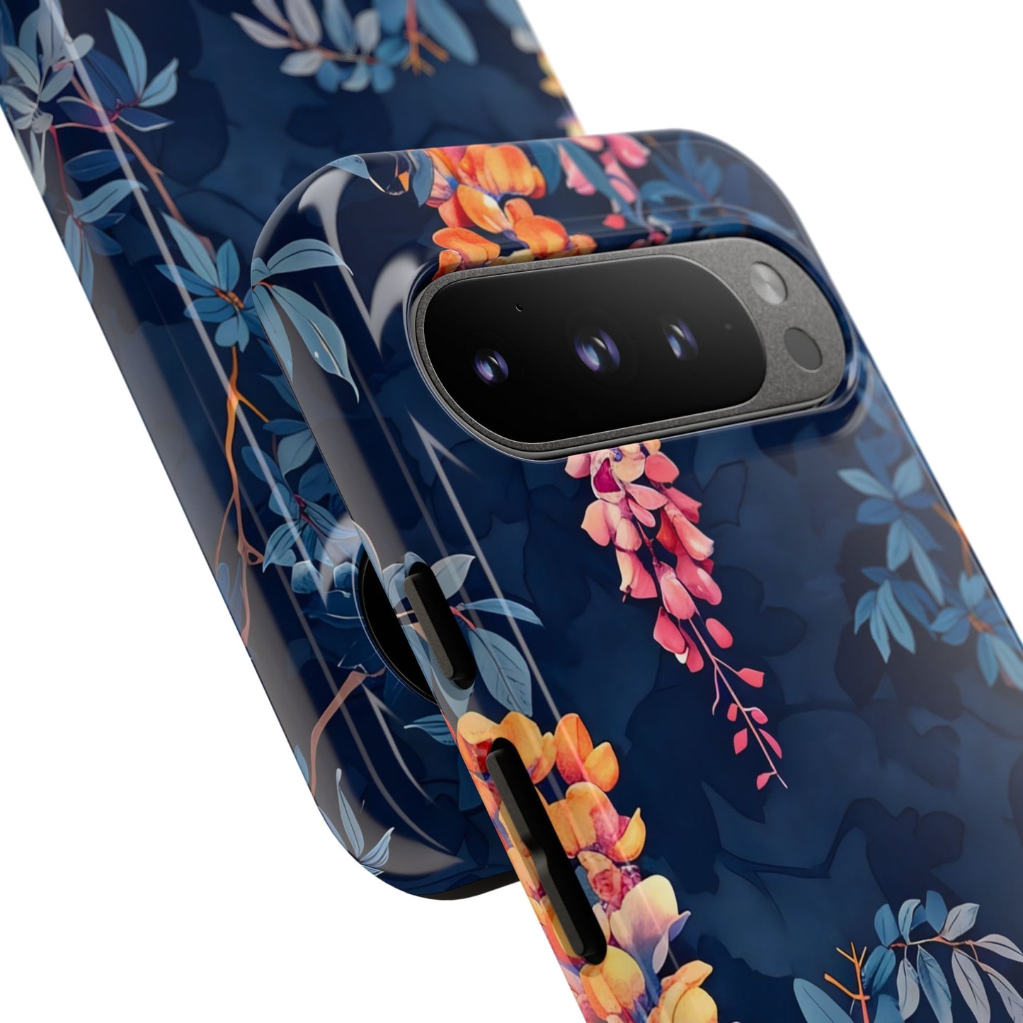Floral iPhone Case, Tough Phone Cover, Gift for Her, Nature Lover Accessory, Spring Decor, Unique Floral Design
