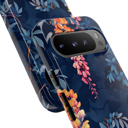Floral iPhone Case, Tough Phone Cover, Gift for Her, Nature Lover Accessory, Spring Decor, Unique Floral Design