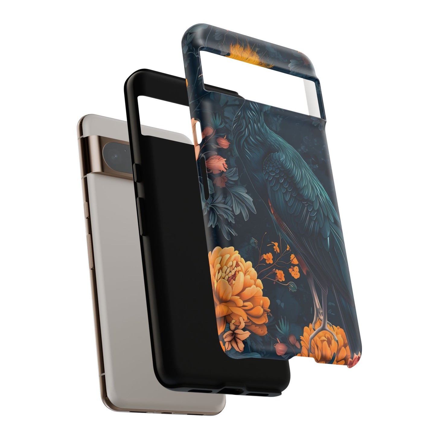 Tough Cases: Stylish Phone Case with Vibrant Parrot Design, Floral Phone Cover, Unique Gift for Bird Lovers, Trendy Tech Accessory, [...]