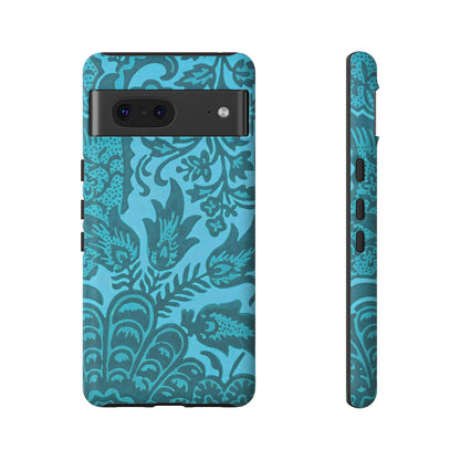 Bohemian Phone Case, Tough Floral Phone Cover, Artistic Phone Protector, Gift for Her, Unique Tech Accessories