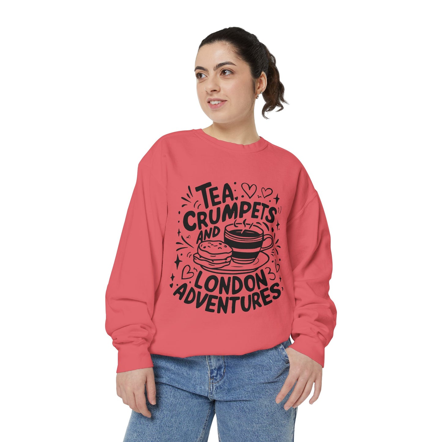 Unisex Garment-Dyed Sweatshirt - London's Chilling Adventures