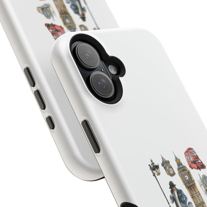 London-Inspired Magnetic Tough Cases | Custom Phone Covers for Travel Lovers, Gift for Friends, Unique Accessories, Phone Protection