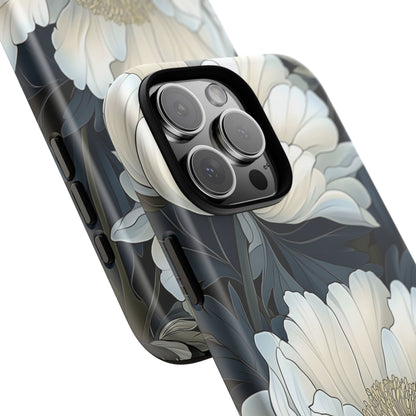Elegant Floral Phone Case, Floral iPhone Cover, Flower Art Phone Case, Eco-Friendly Mobile Protection, Tough & Stylish Phone Case