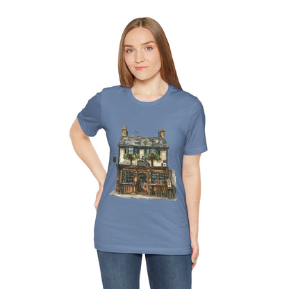 Unisex Jersey Short Sleeve Tee - Charming & Cozy - Life in a British Village House