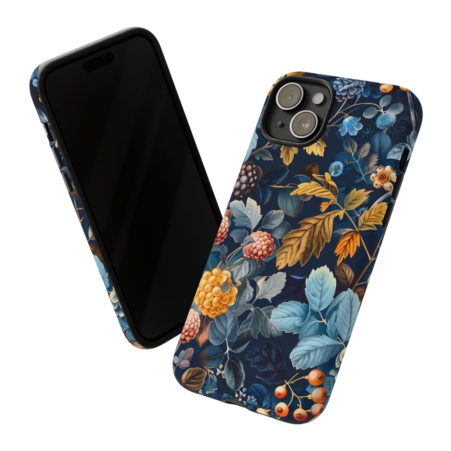 Floral iPhone Case, Tough Phone Cover, Nature-inspired Accessory, Gift for Her, Trendy Protection Case