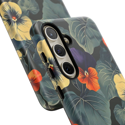 Tough Cases Floral iPhone Case, Tough Phone Cover, Stylish Floral Design, Gift for Her, Summer Vibe, Durable Protective Case
