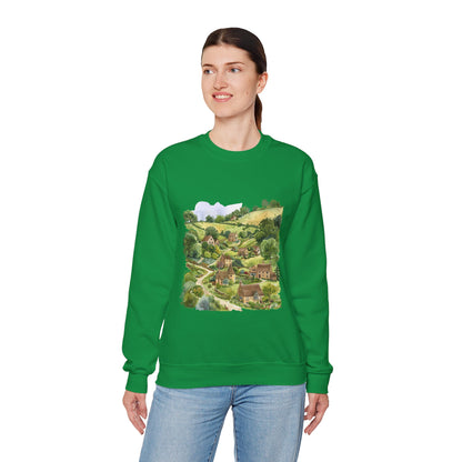 Unisex Heavy Blend™ Crewneck Sweatshirt - Charming British Nature