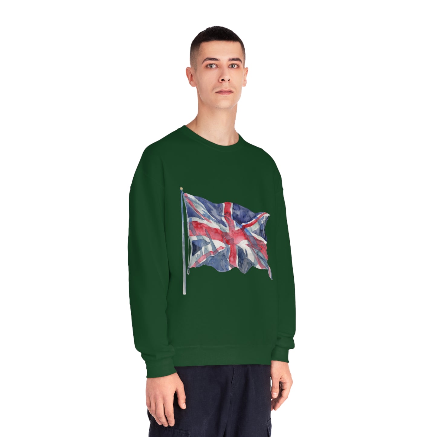 Unisex NuBlend® Crewneck Sweatshirt - British Flag