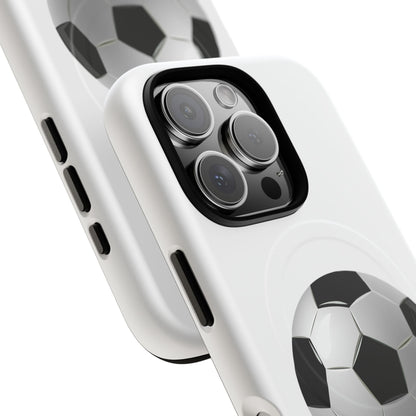 Durable Soccer Phone Case for Sports Lovers, Magnetic Phone Cover, Gift for Athletes, Soccer Fan Accessory, Sports Team Merchandise