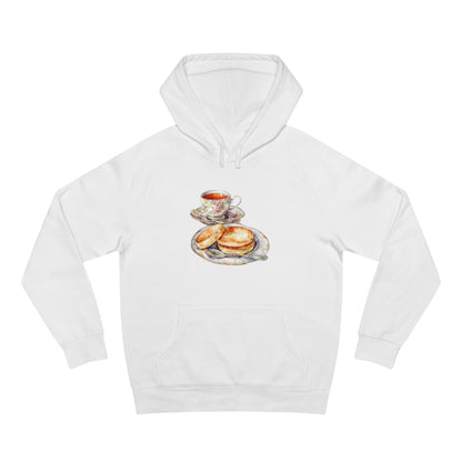 Elegant Unisex Hoodie - British Food Traditional Dishes and Culinary Delights