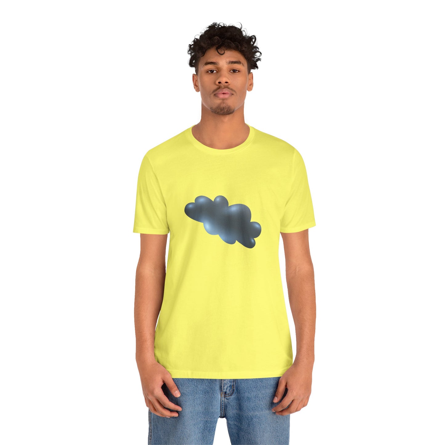 Unisex Jersey Short Sleeve Tee - Trendy Serene Cloudscape - Dreamy Cloud
