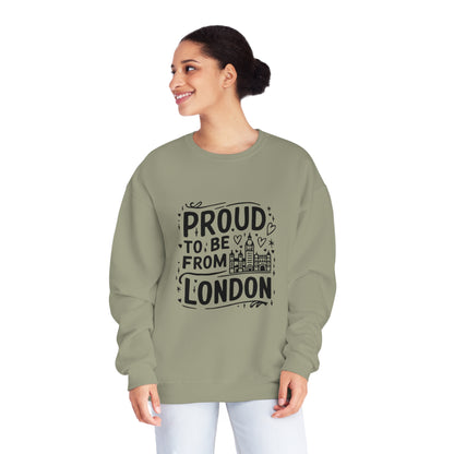 Unisex NuBlend® Crewneck Sweatshirt - Proud to be from London
