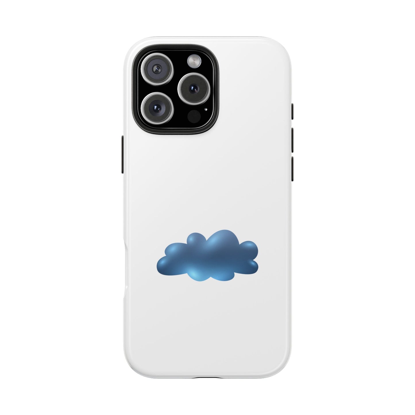 Cloudy Tough Phone Cases, Protective Cases for iPhones, Cute Cloud Design, Ideal Gift for Students, Stylish Accessories for Everyone