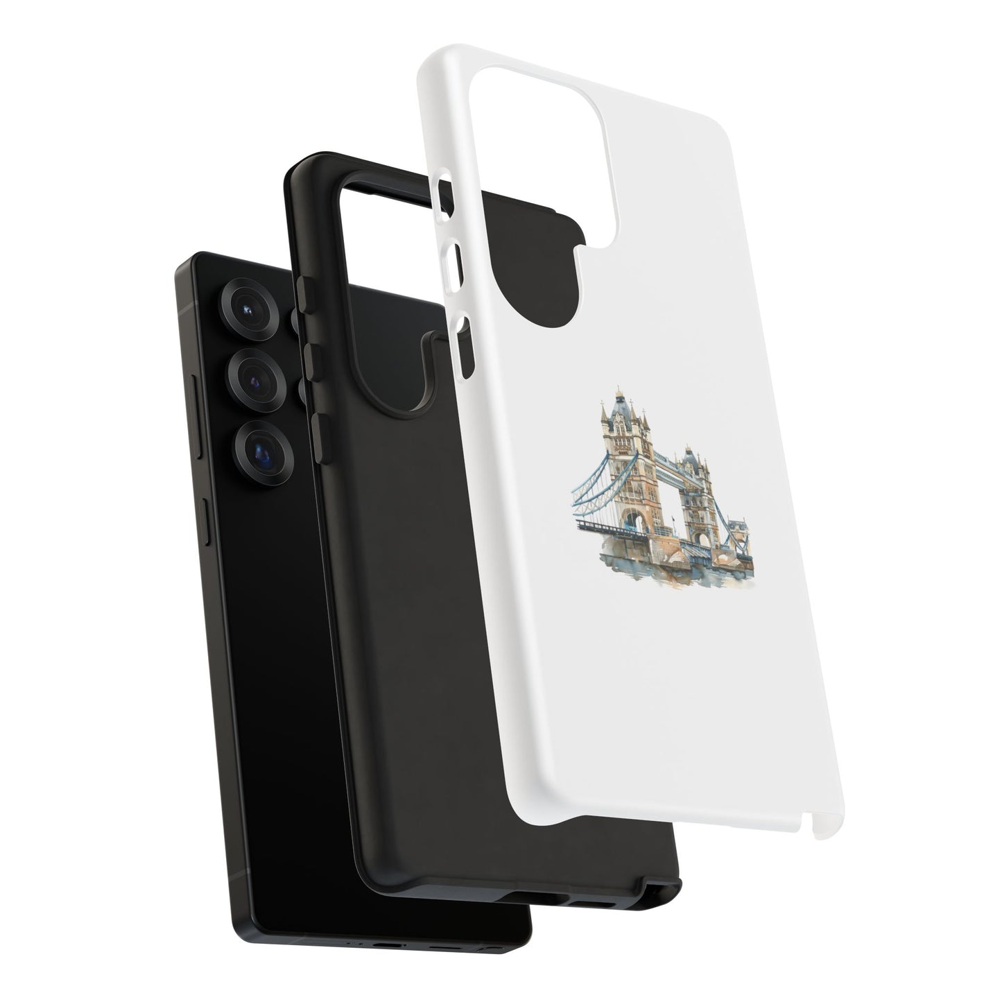 Watercolor London Bridge Phone Case - Tough and Stylish Protective Cover