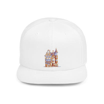 English Breakfast Platter Flat Bill Snapback