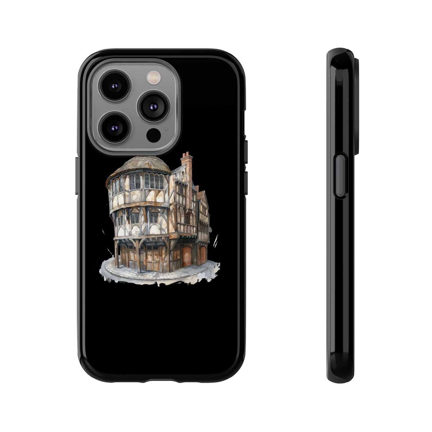Stylish Phone Case featuring Unique Building Design, Art Lover Gift, Durable Phone Cover, Trendy Gadget Accessory, Unique Gift for Her