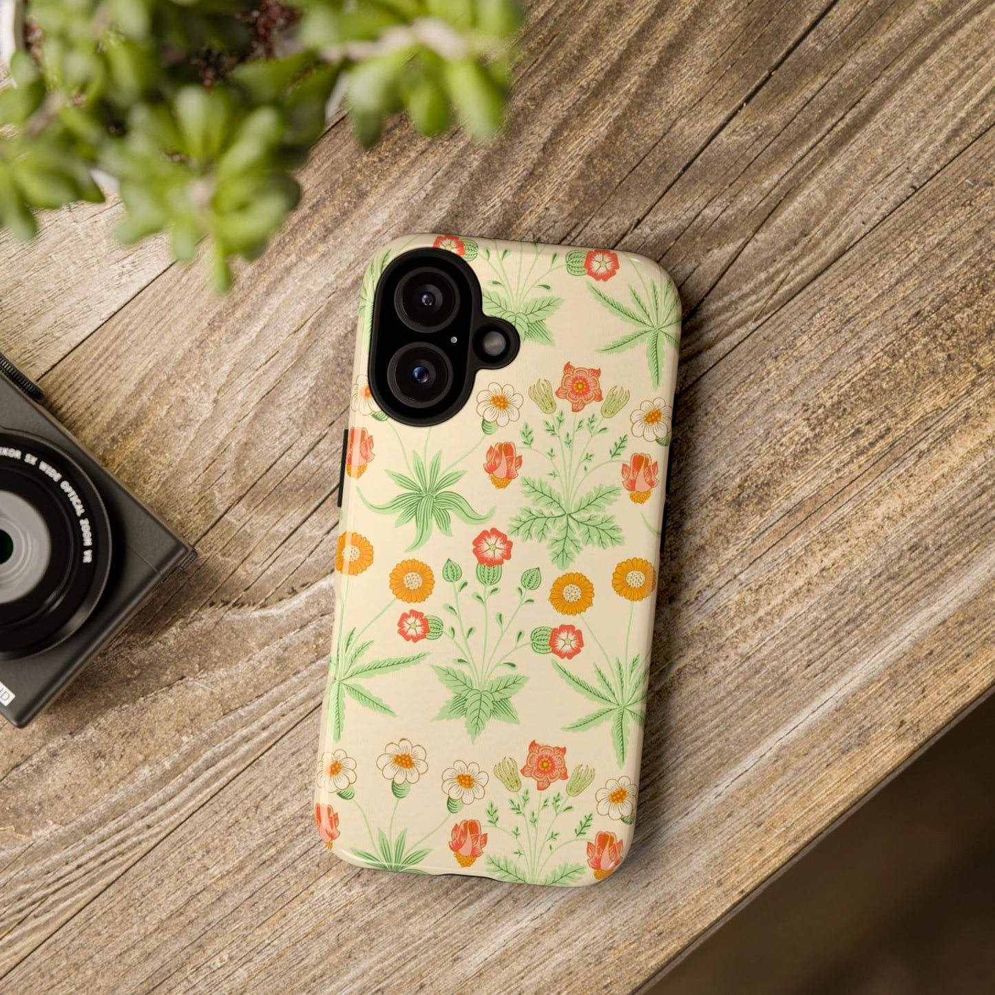 Floral Tough Cases | Stylish Phone Cover, Durable Protective Case, Gift for Her, Spring Accessories, Nature Lover
