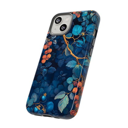 Artistic Phone Case with Floral Design, Tough Cases for iPhone, Nature-Inspired Accessory, Unique Gift for Her, Protective Cover
