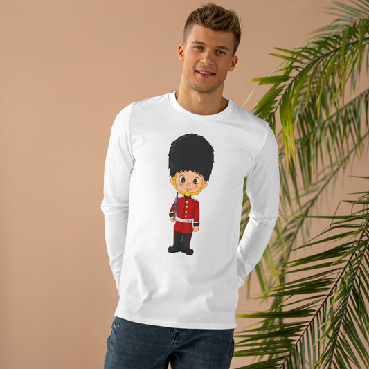 Men’s Base Longsleeve Tee - British Soldier - Classic Military Elegance and Honorable