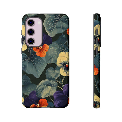 Tough Cases Floral iPhone Case, Tough Phone Cover, Stylish Floral Design, Gift for Her, Summer Vibe, Durable Protective Case