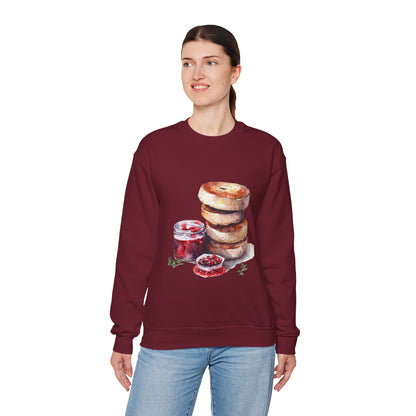 Unisex Heavy Blend™ Crewneck Sweatshirt - Royal Treats - British Cuisine with a Regal Twist