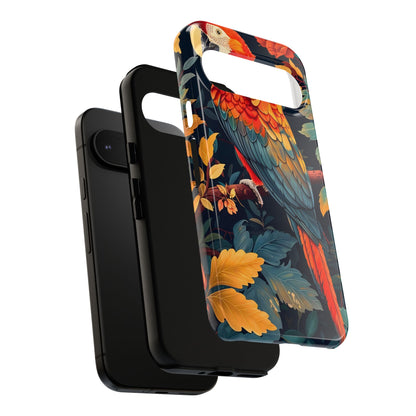 Vibrant Parrot Phone Case - Tough, Stylish, Nature-Inspired, Tropical, Wildlife, Perfect Gift, Summer Vibes