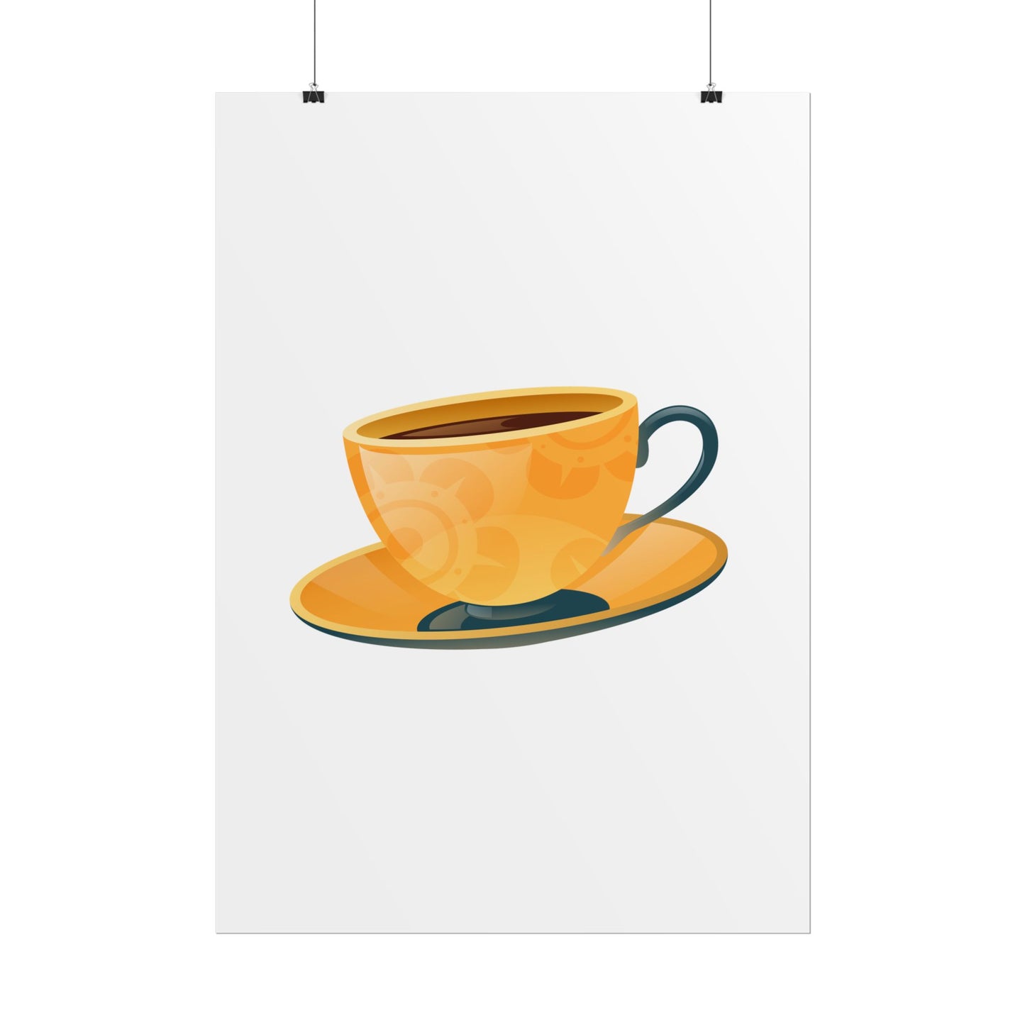 Coffee Lovers Rolled Posters, Cute Coffee Art, Kitchen Decor, Coffee Shop Print, Gift for Coffee Enthusiasts