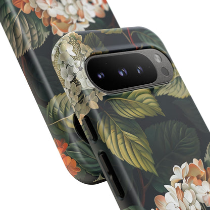 Floral Phone Case - Tough Cases, Nature Lover Gift, Floral Design, Botanical Phone Cover, Stylish Cellphone Accessory, Mother's Day Gift