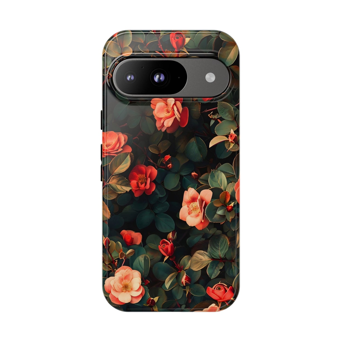 Floral Phone Case - Elegant Floral Design, Tough Protective Case, Perfect Gift for Her, Trendy Phone Accessories, Mother’s Day, Birthday