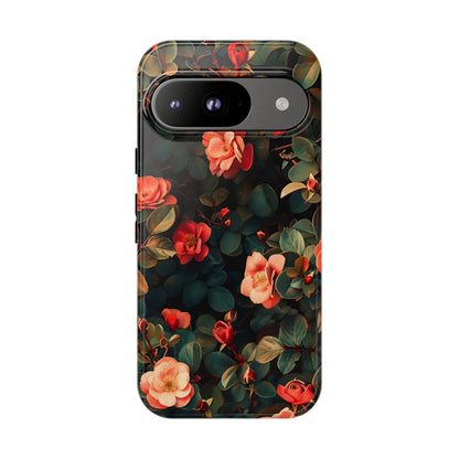Floral Phone Case - Elegant Floral Design, Tough Protective Case, Perfect Gift for Her, Trendy Phone Accessories, Mother’s Day, Birthday