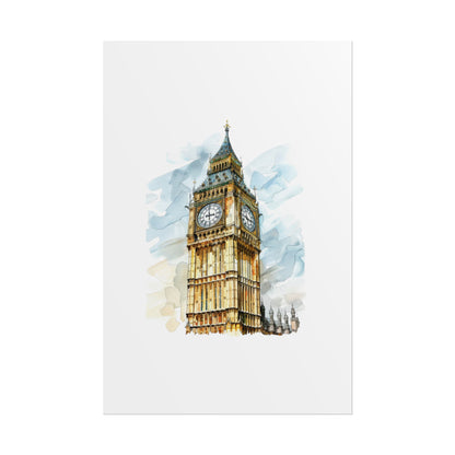 London Tower Rolled Posters