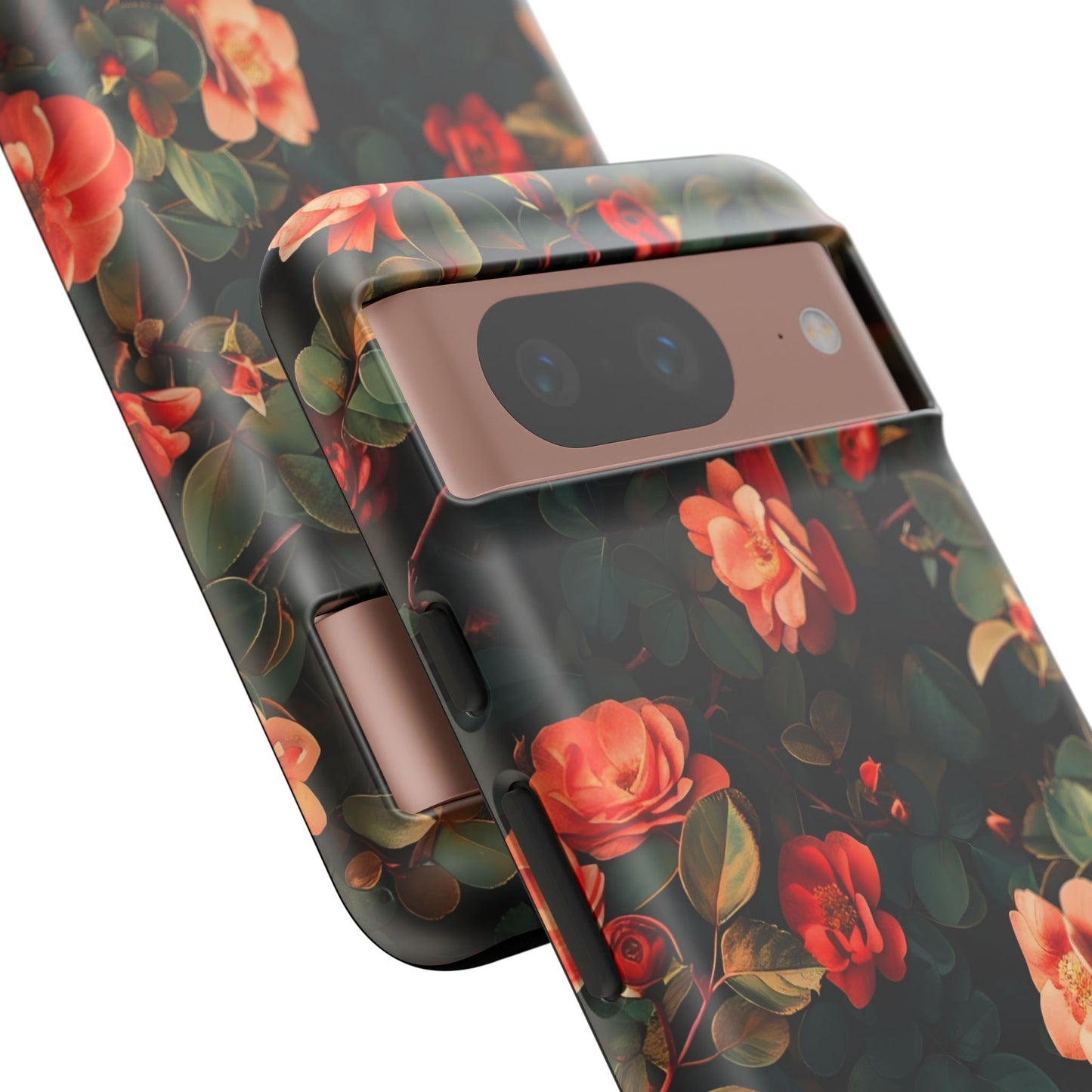 Floral Phone Case - Elegant Floral Design, Tough Protective Case, Perfect Gift for Her, Trendy Phone Accessories, Mother’s Day, Birthday