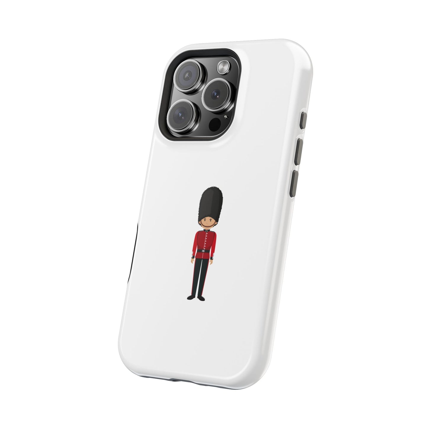 Charming Magnetic Phone Cases with Royal Guard Design, Fun Gift, Phone Accessory, Stylish Protection, Unique Phone Cover