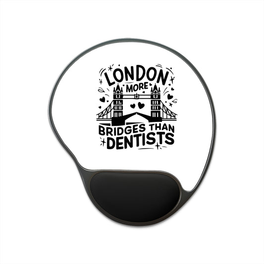 London Bridge Mouse Pad With Wrist Rest